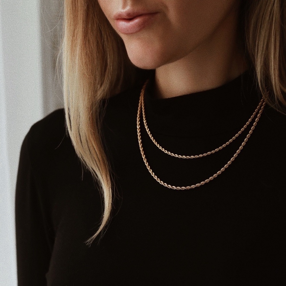 Hamptons Rope Chain | 18k Gold Filled - Picture 2 of 8